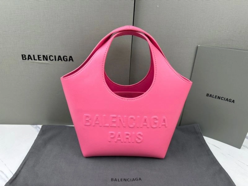 Balenciaga  Pink Leather BB23ss Handheld Small Bag - Cute Design Breathable 78559