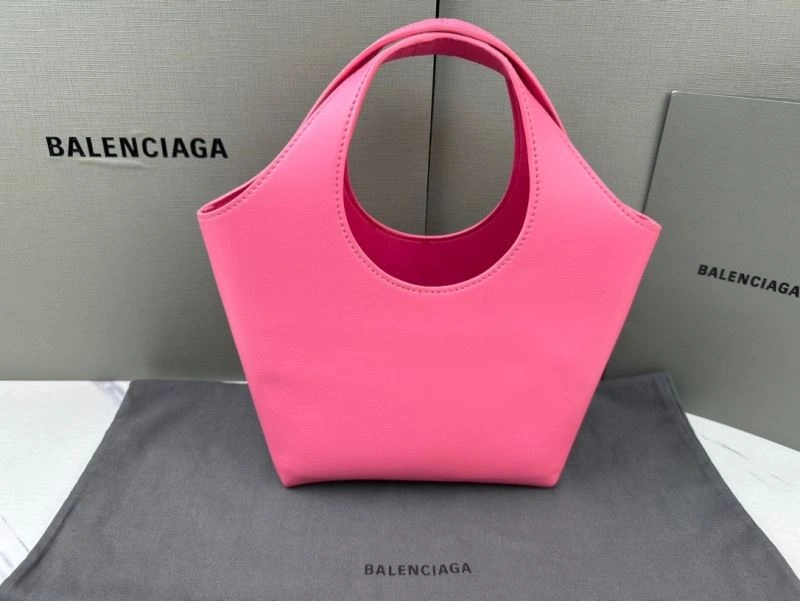 Balenciaga  Pink Leather BB23ss Handheld Small Bag - Cute Design Breathable 78559