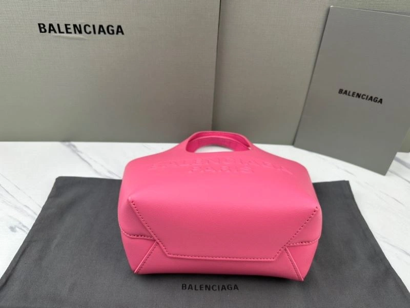 Balenciaga  Pink Leather BB23ss Handheld Small Bag - Cute Design Breathable 78559