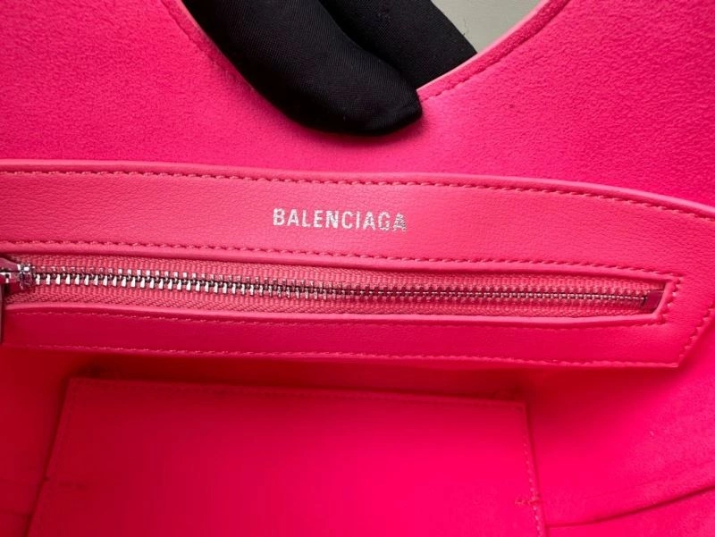 Balenciaga  Pink Leather BB23ss Handheld Small Bag - Cute Design Breathable 78559