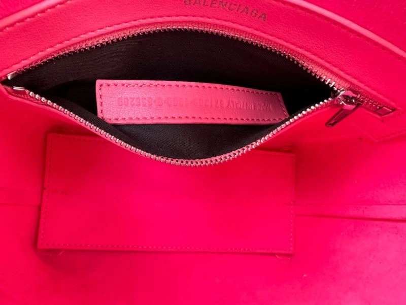 Balenciaga  Pink Leather BB23ss Handheld Small Bag - Cute Design Breathable 78559
