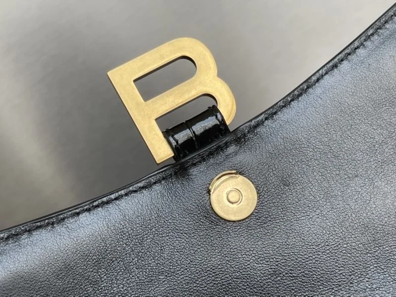 Balenciaga Crocodile Gold Buckle Hourglass Chain Bag byBalenciaga Tailored 38284