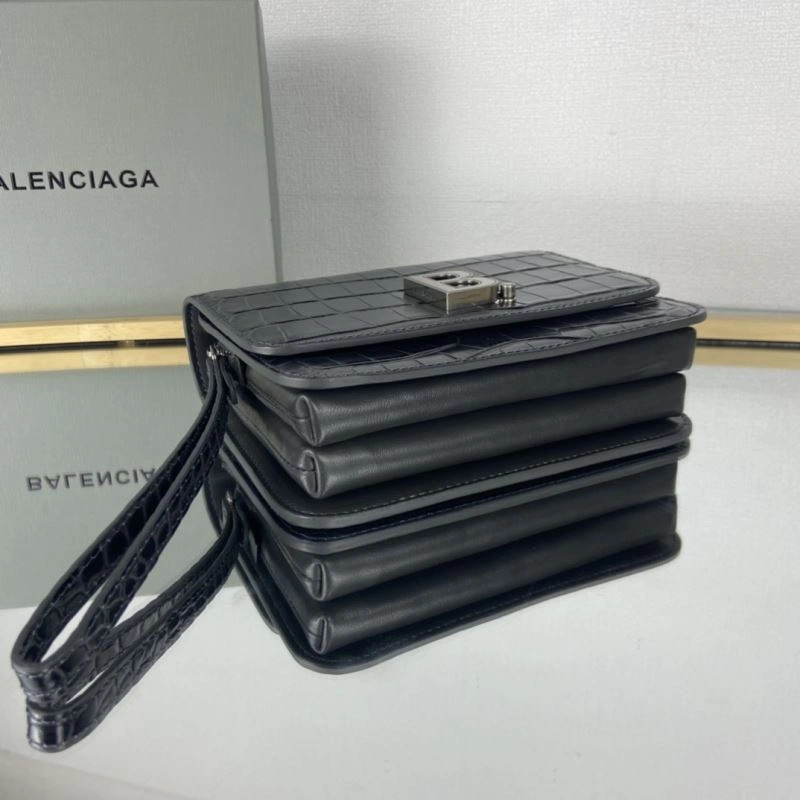 Durable Balenciaga Crocodile Pattern Crossbody Bag - Model 78327