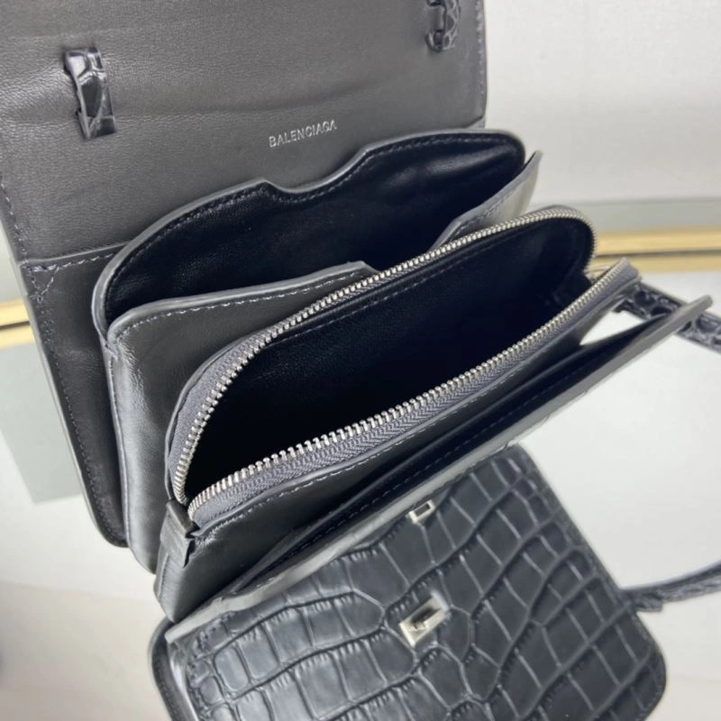 Durable Balenciaga Crocodile Pattern Crossbody Bag - Model 78327