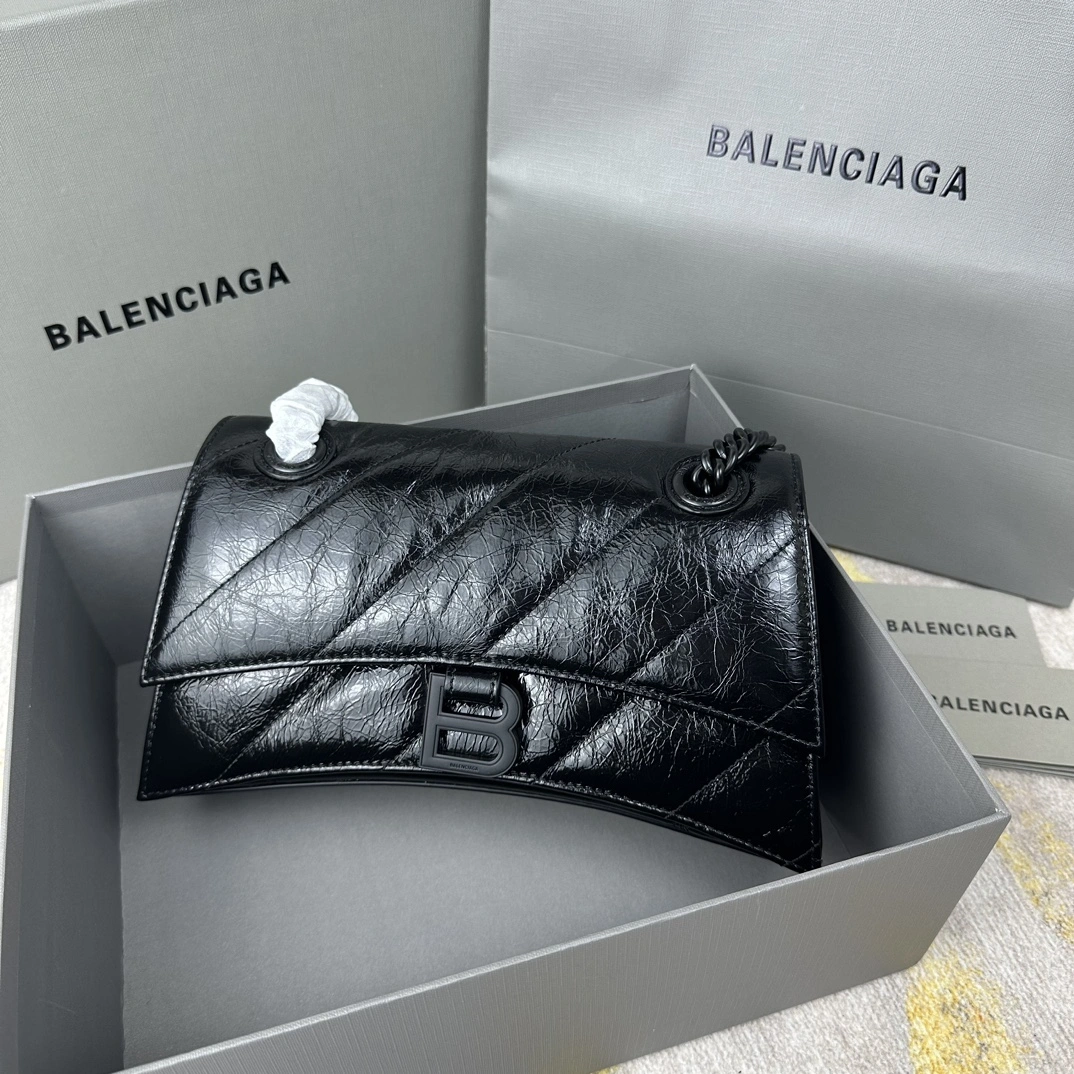 Balenciaga Crush Quilted Chain Bag - Small Embroidered Edition Durable 60934