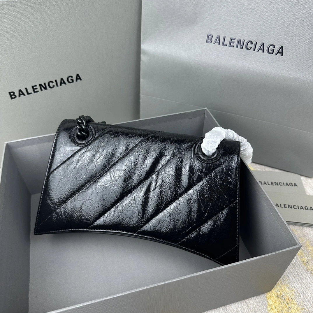 Balenciaga Crush Quilted Chain Bag - Small Embroidered Edition Durable 60934