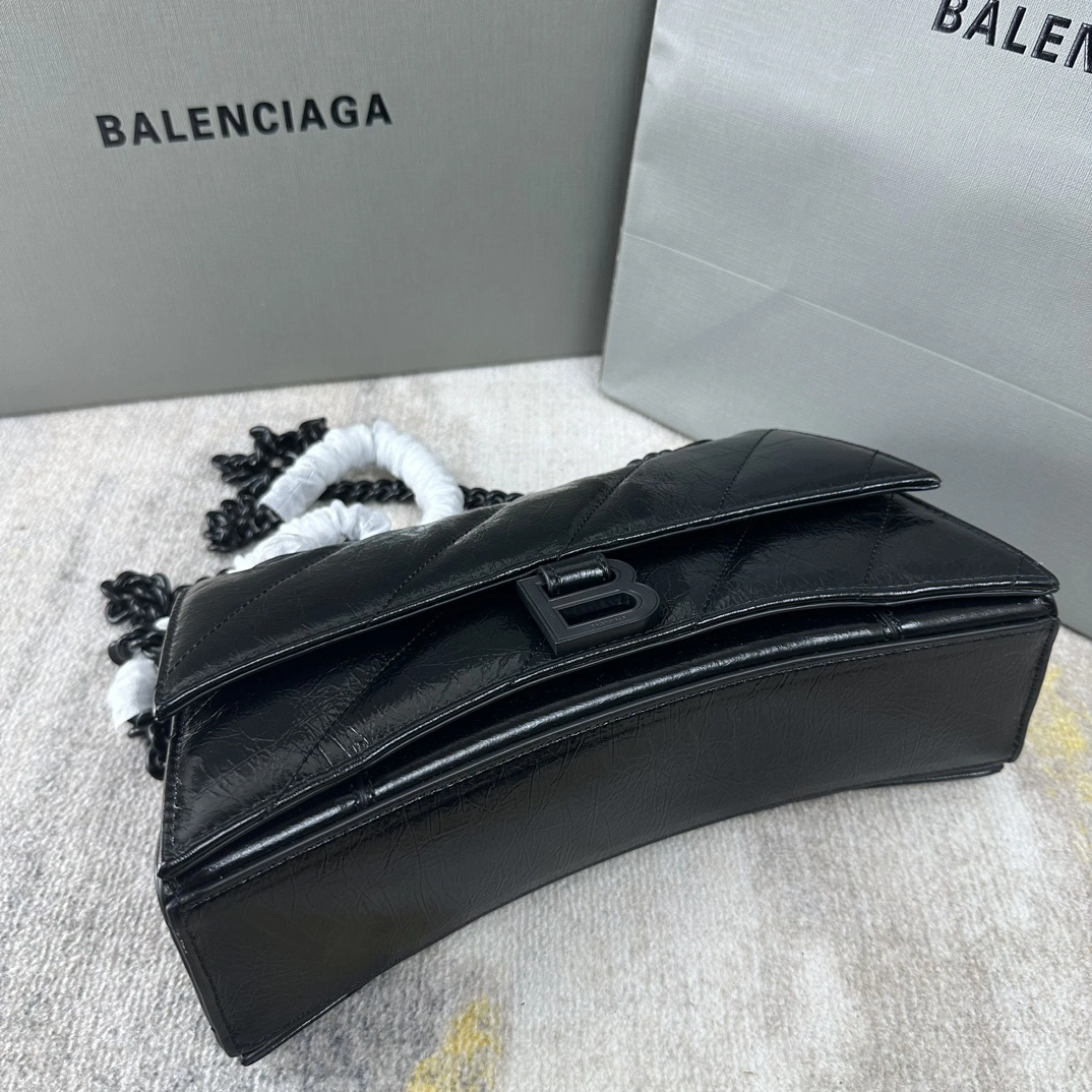 Balenciaga Crush Quilted Chain Bag - Small Embroidered Edition Durable 60934