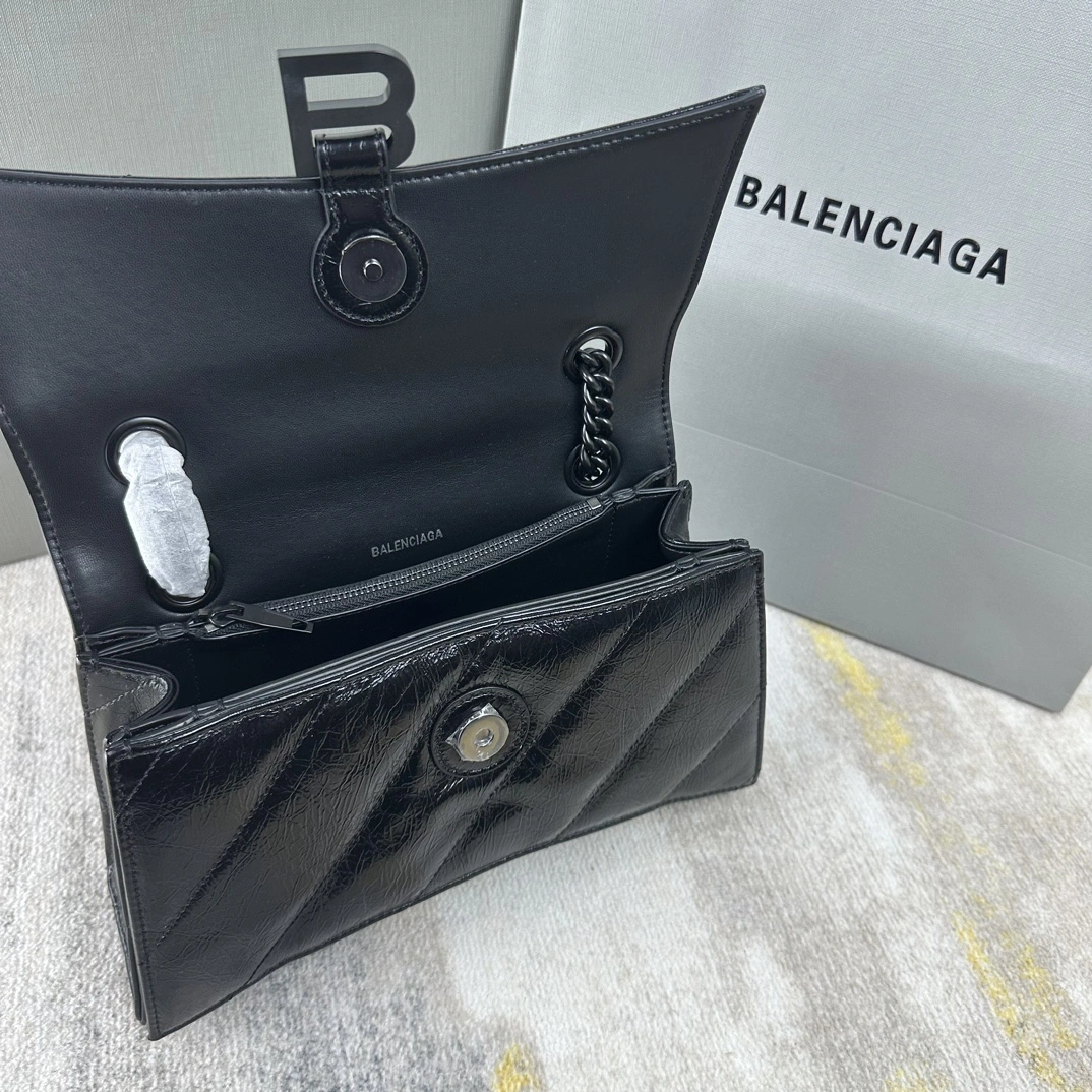 Balenciaga Crush Quilted Chain Bag - Small Embroidered Edition Durable 60934