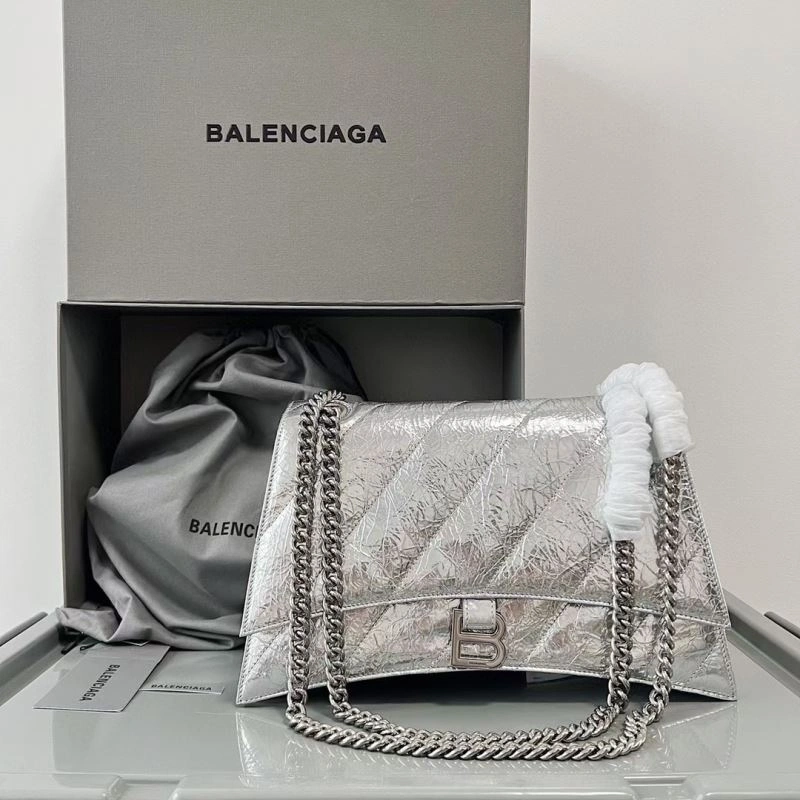 Balenciaga Crush Retro Waxed Leather Bag with Gold Chain Supportive 78668