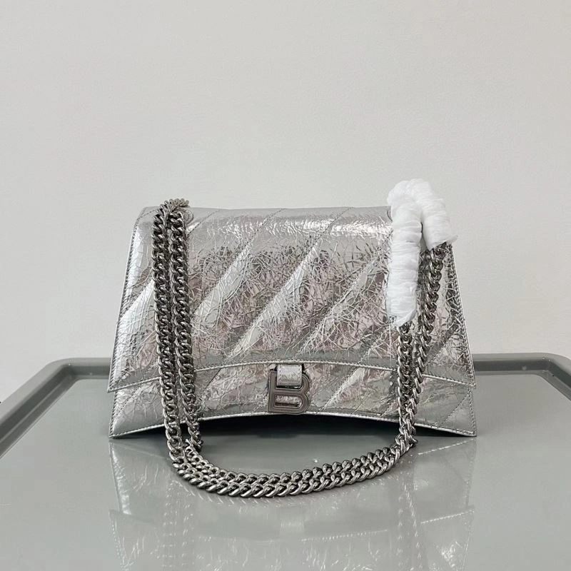 Balenciaga Crush Retro Waxed Leather Bag with Gold Chain Supportive 78668