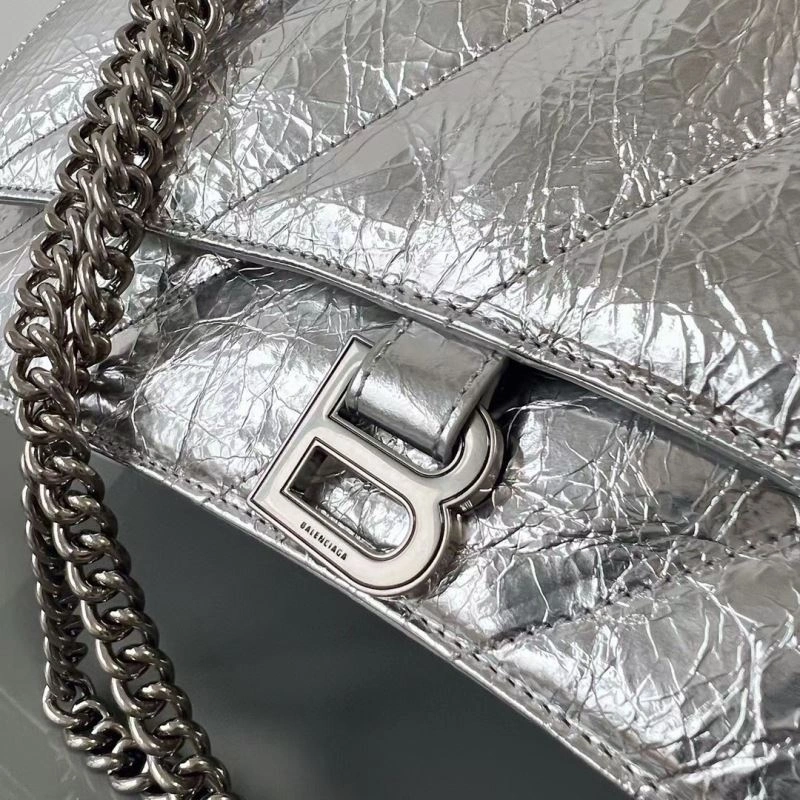 Balenciaga Crush Retro Waxed Leather Bag with Gold Chain Supportive 78668