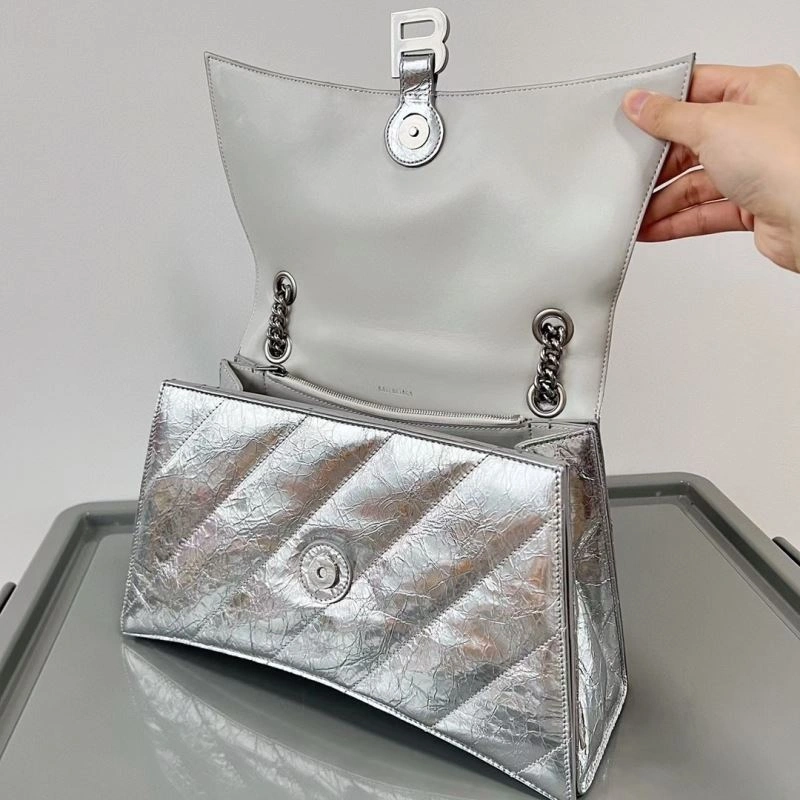 Balenciaga Crush Retro Waxed Leather Bag with Gold Chain Supportive 78668