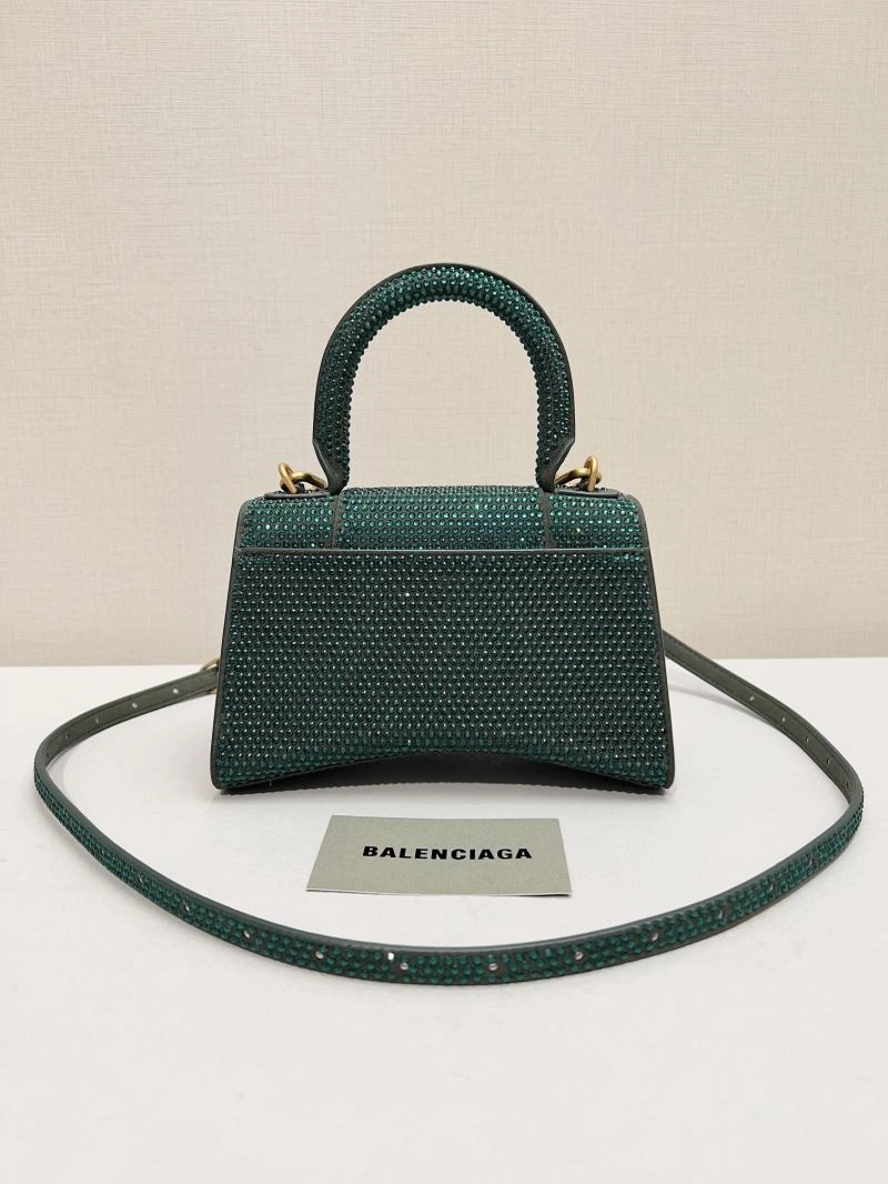 Balenciaga Dazzling Diamond-Encrusted Hourglass Bag - Model BestValue 66949