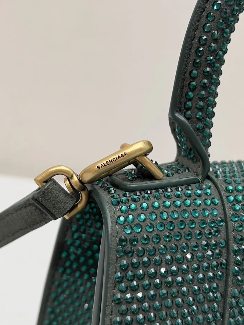 Balenciaga Dazzling Diamond-Encrusted Hourglass Bag - Model BestValue 66949