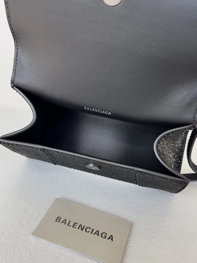 Balenciaga Dazzling Diamond-Encrusted Hourglass Bag - Model Unisex 66948