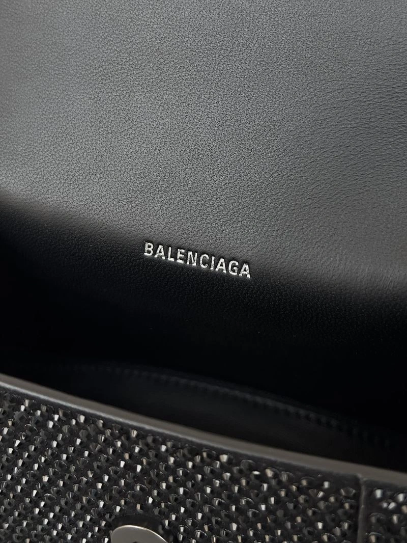 Balenciaga Dazzling Diamond-Encrusted Hourglass Bag - Model Unisex 66948