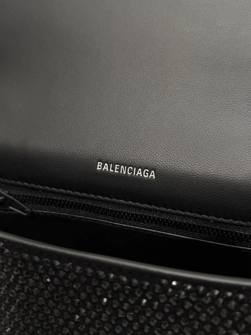 Balenciaga Diamond Encrusted Hourglass Glam Bag - Sparkle in Style Bright 66942