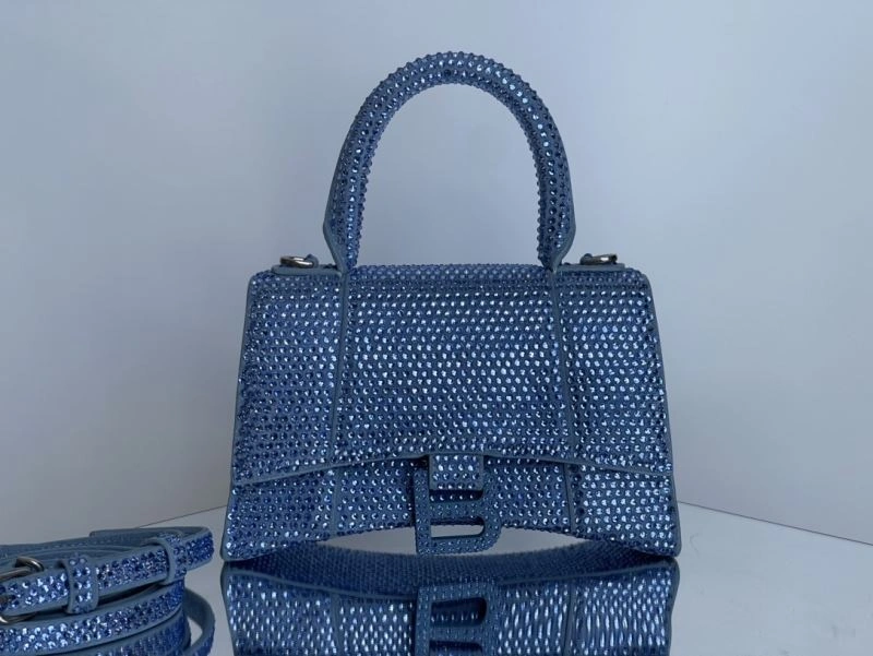 Balenciaga Diamond-Encrusted Hourglass Sand Timer Bag Soft 72593