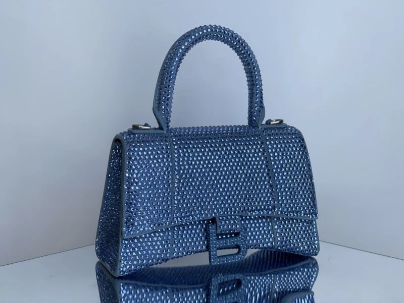 Balenciaga Diamond-Encrusted Hourglass Sand Timer Bag Soft 72593