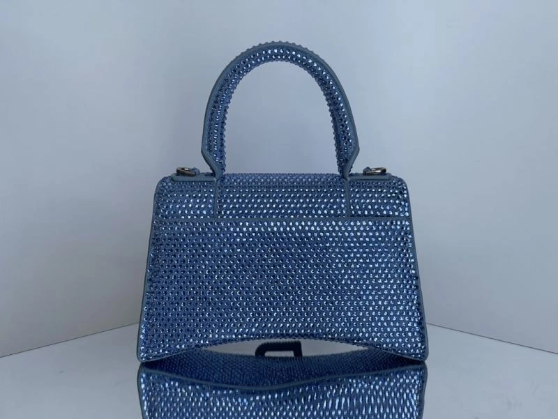 Balenciaga Diamond-Encrusted Hourglass Sand Timer Bag Soft 72593