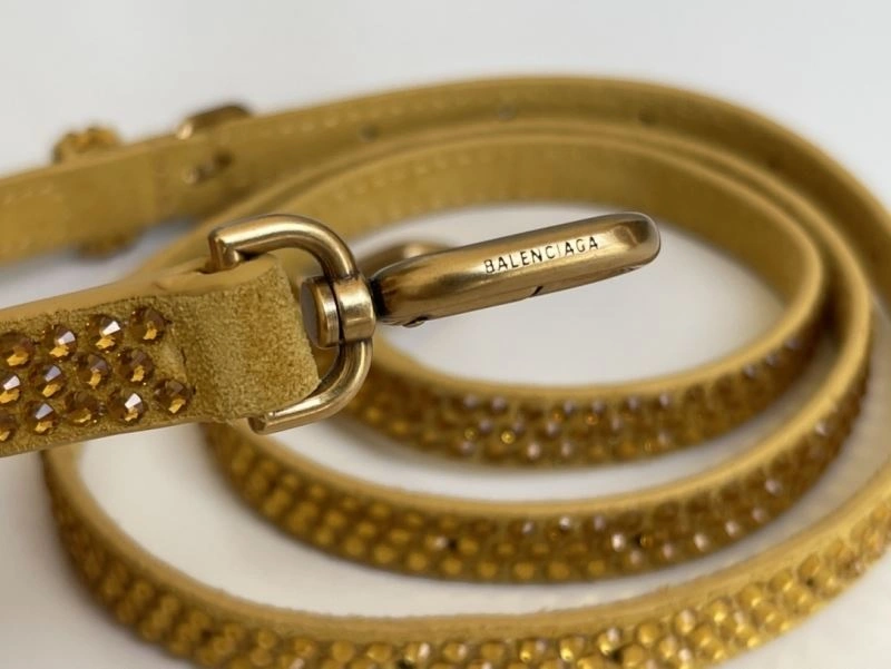 Balenciaga Diamond Hourglass Bag with Golden Clasp ComfortFit 72590
