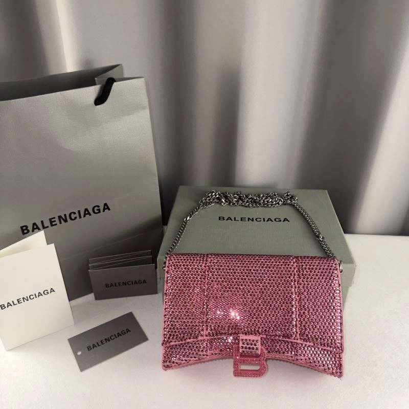Casual Balenciaga Diamond Hourglass Chain Bag - Limited Edition 75297