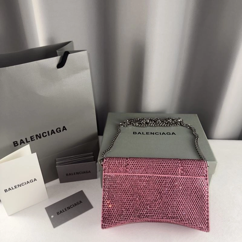 Casual Balenciaga Diamond Hourglass Chain Bag - Limited Edition 75297