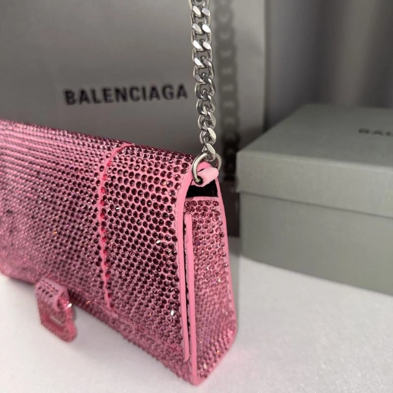 Casual Balenciaga Diamond Hourglass Chain Bag - Limited Edition 75297