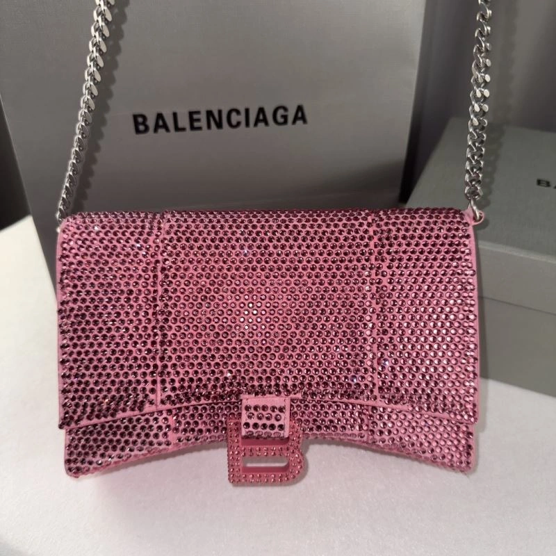 Casual Balenciaga Diamond Hourglass Chain Bag - Limited Edition 75297