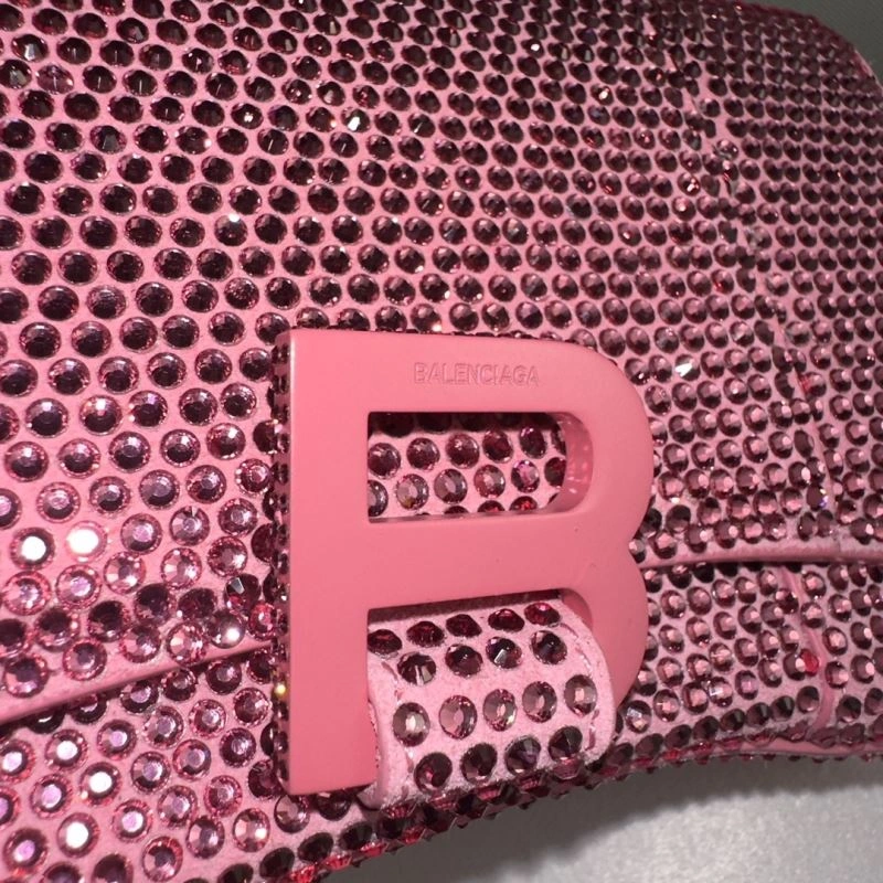 Casual Balenciaga Diamond Hourglass Chain Bag - Limited Edition 75297