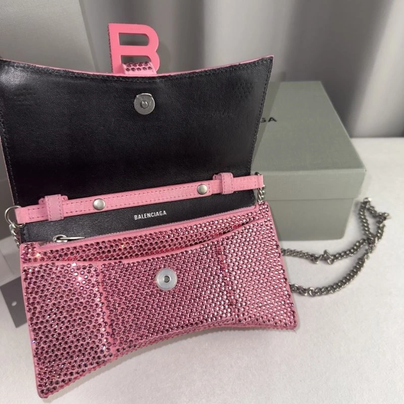 Casual Balenciaga Diamond Hourglass Chain Bag - Limited Edition 75297