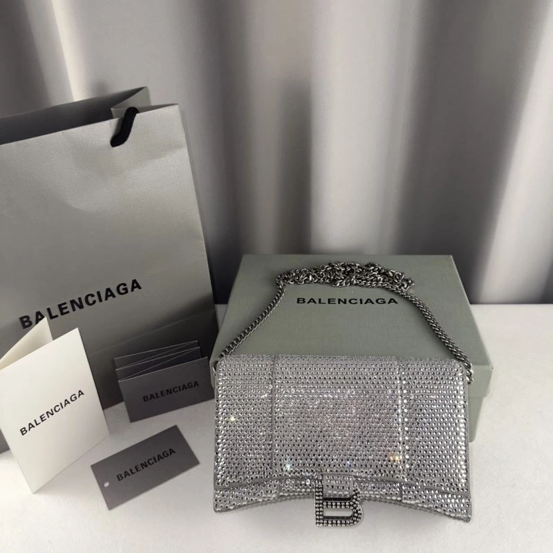 Neat Balenciaga Diamond Hourglass Chain Bag - Limited Edition 75296