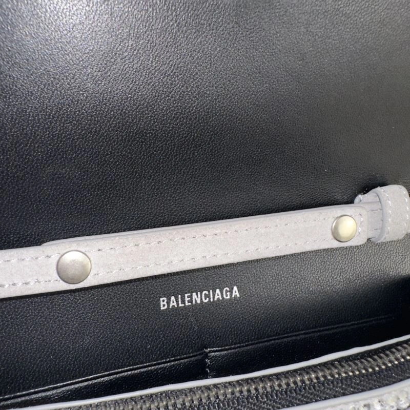 Neat Balenciaga Diamond Hourglass Chain Bag - Limited Edition 75296