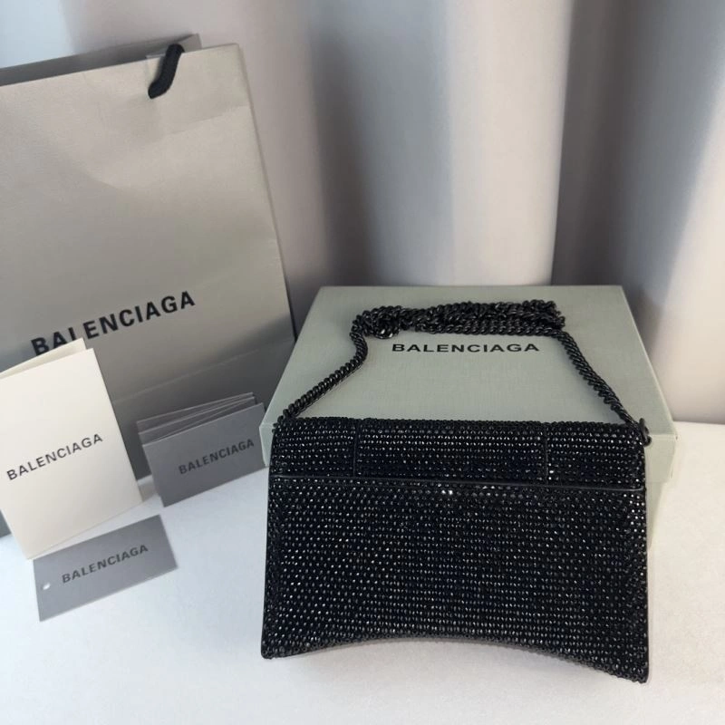 Resilient Balenciaga Diamond Hourglass Chain Bag - Limited Edition 75316