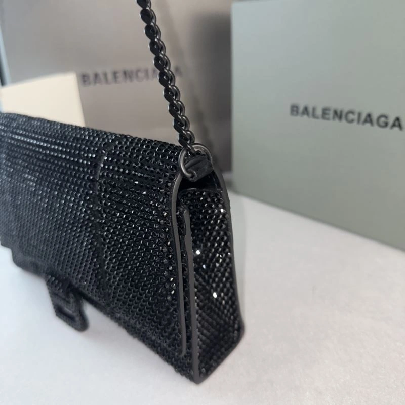 Resilient Balenciaga Diamond Hourglass Chain Bag - Limited Edition 75316