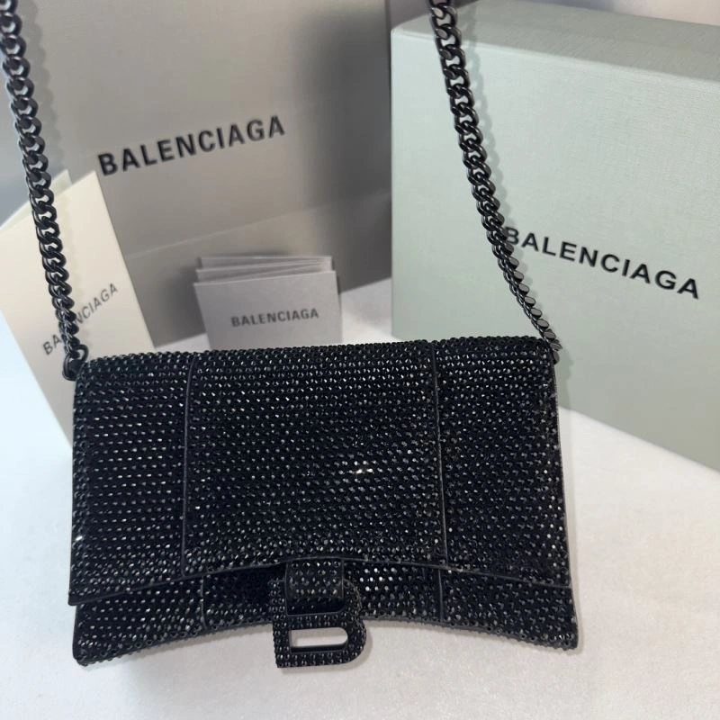 Resilient Balenciaga Diamond Hourglass Chain Bag - Limited Edition 75316