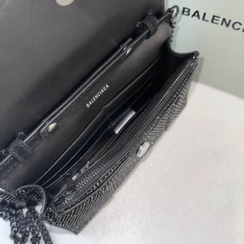 Resilient Balenciaga Diamond Hourglass Chain Bag - Limited Edition 75316