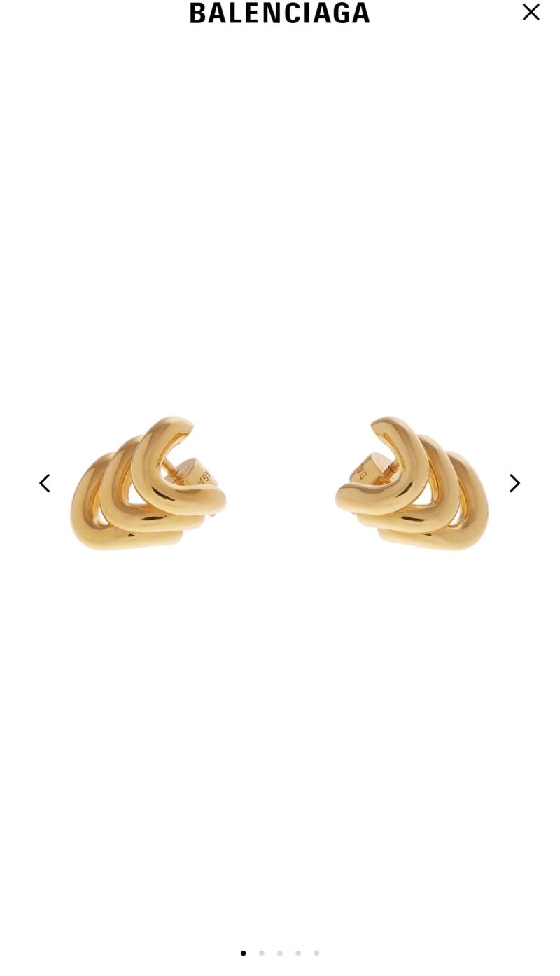 Balenciaga Earrings Tailored 215698