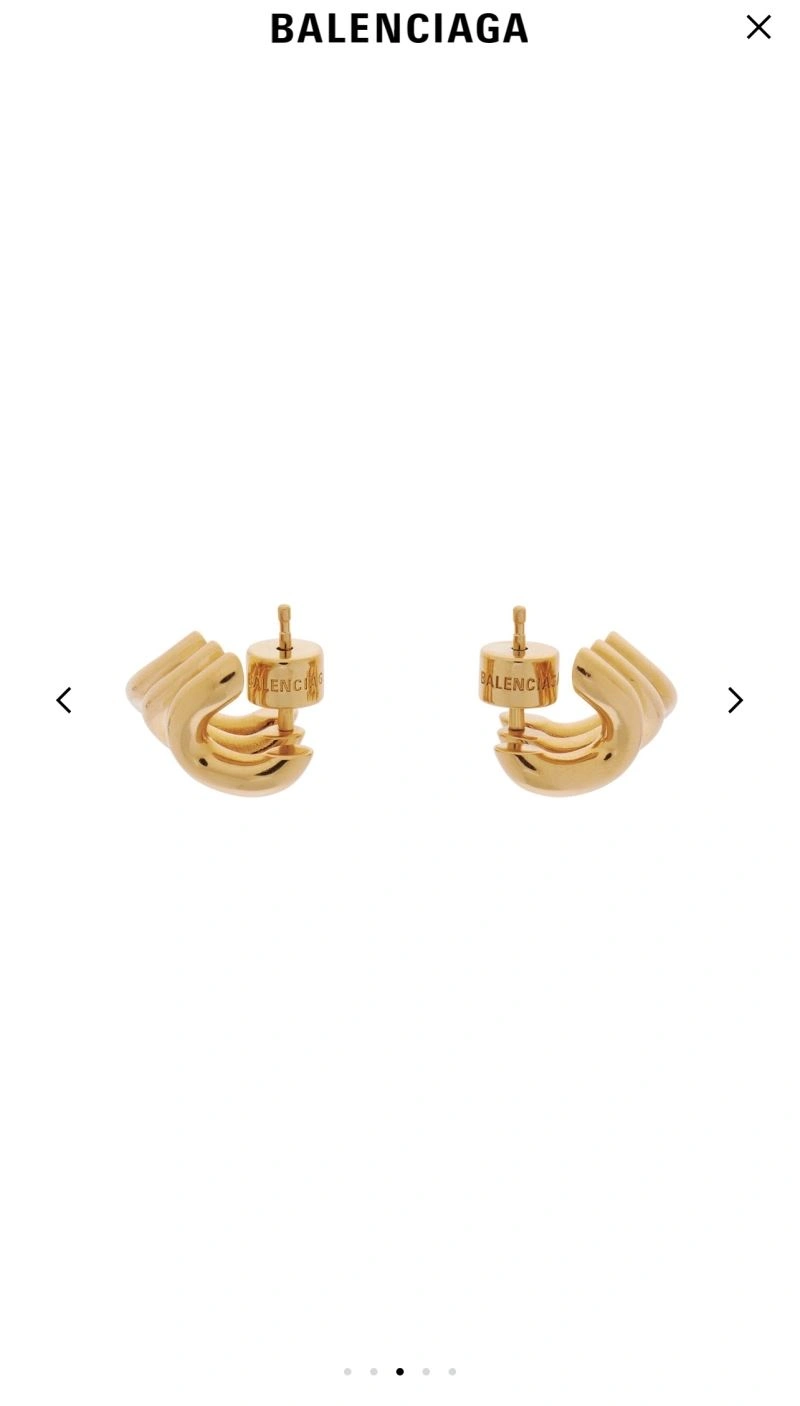 Balenciaga Earrings Tailored 215698