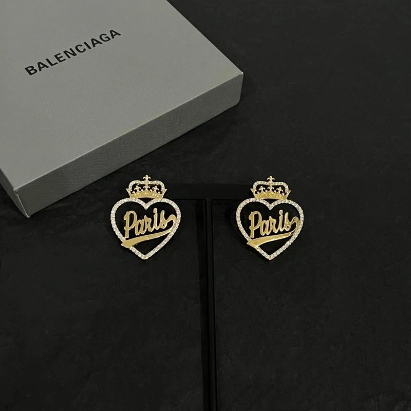 RelaxedFit Balenciaga Earrings 215647