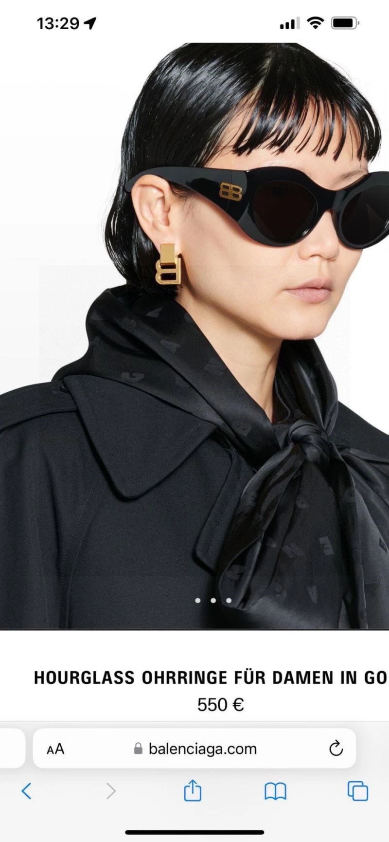 Balenciaga Earrings EasyMatch 215508