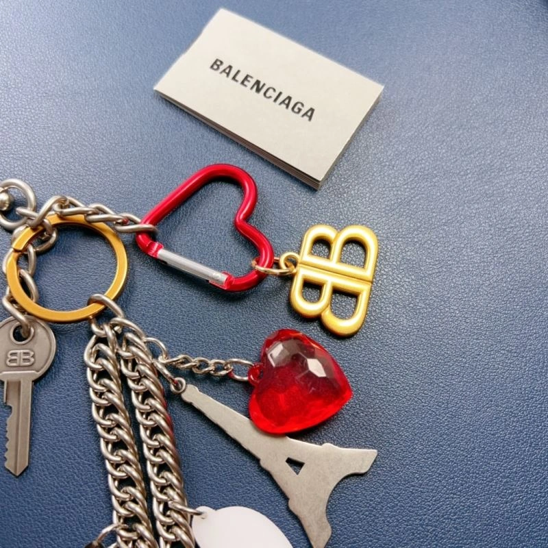Balenciaga  Gold Texture Keychain Soft 70081