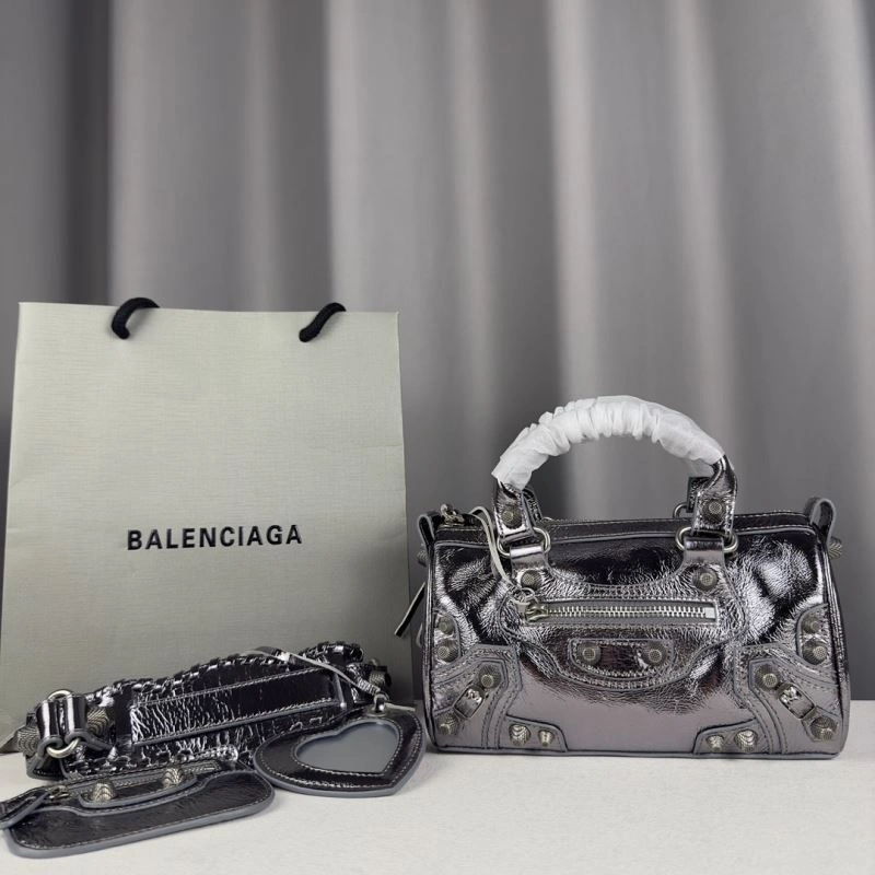 FlexibleFit Balenciaga  Italian Travel Bag with Leather Accents and Accessories 75319