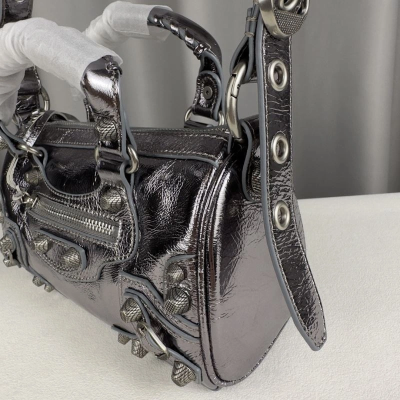 FlexibleFit Balenciaga  Italian Travel Bag with Leather Accents and Accessories 75319