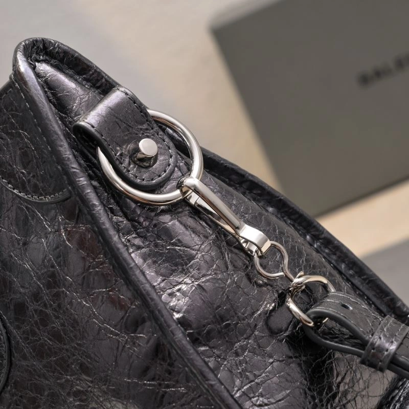OdorResistant Balenciaga Era of Tears  Motorcycle Bag - Metallic Silver Edition 66914