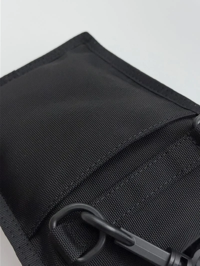Balenciaga Explorer Waterproof Nylon Clutch with Logo Strap Cozy 38227