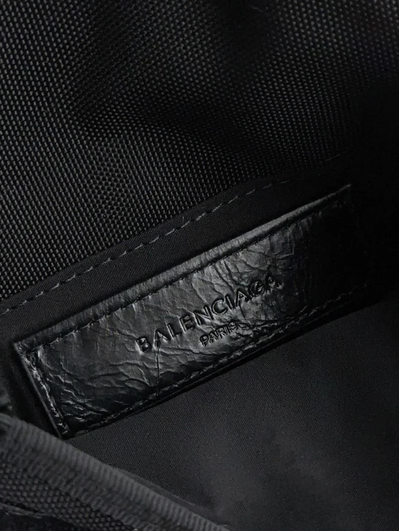 Balenciaga Explorer Waterproof Nylon Clutch with Logo Strap Cozy 38227