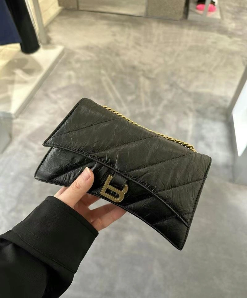 ModernLook Balenciaga Fall Winter 2022 Mini Crush Hourglass Bag 78659