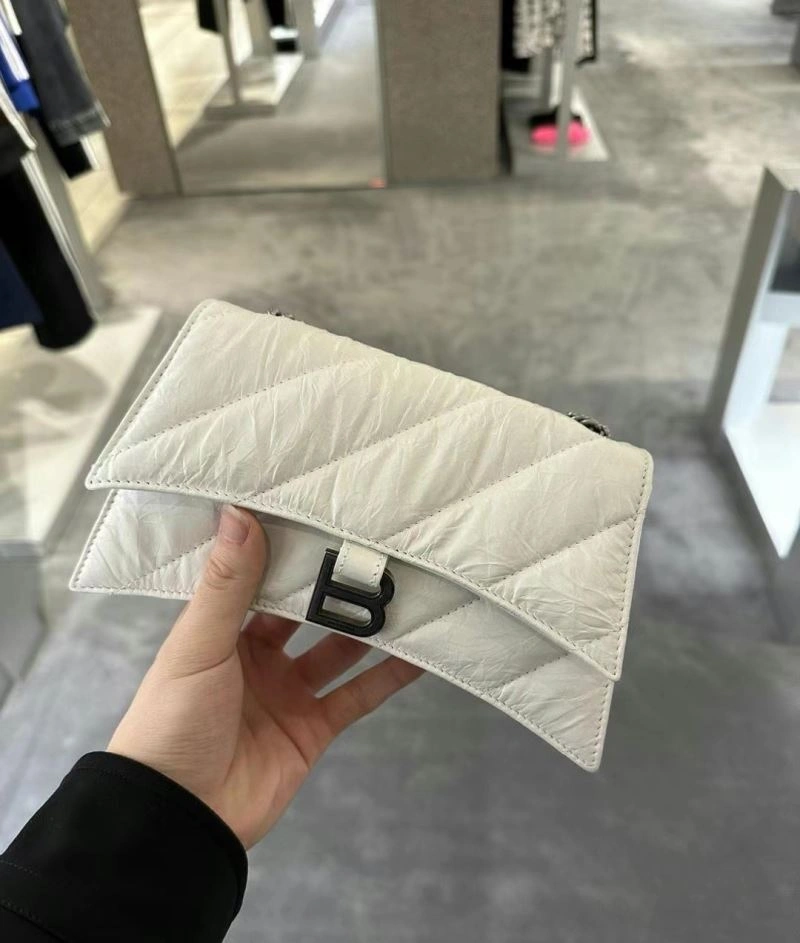 ModernLook Balenciaga Fall Winter 2022 Mini Crush Hourglass Bag 78659