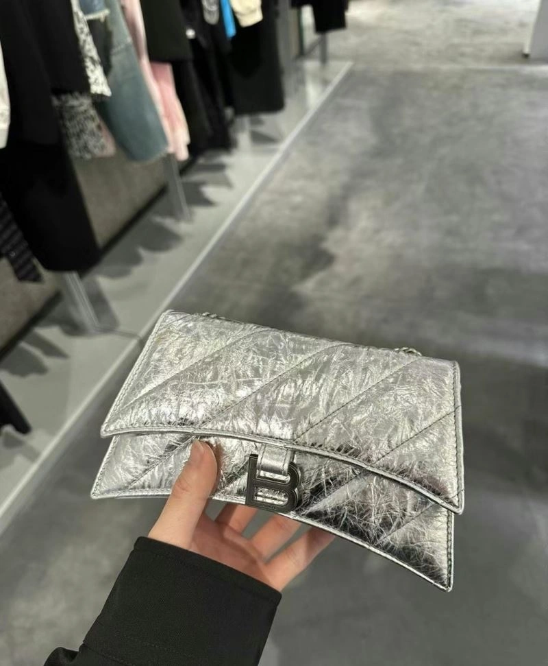 ModernLook Balenciaga Fall Winter 2022 Mini Crush Hourglass Bag 78659